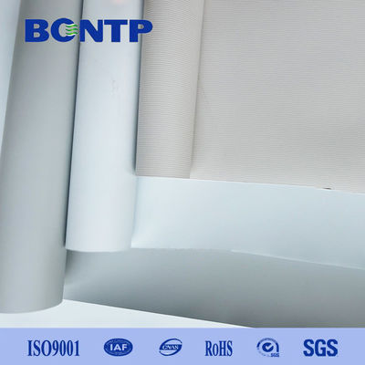 0.38mm/Grey Tejido de cortina de sombreado de luz completa Roller Blinds Material de cortina de rollos de tela